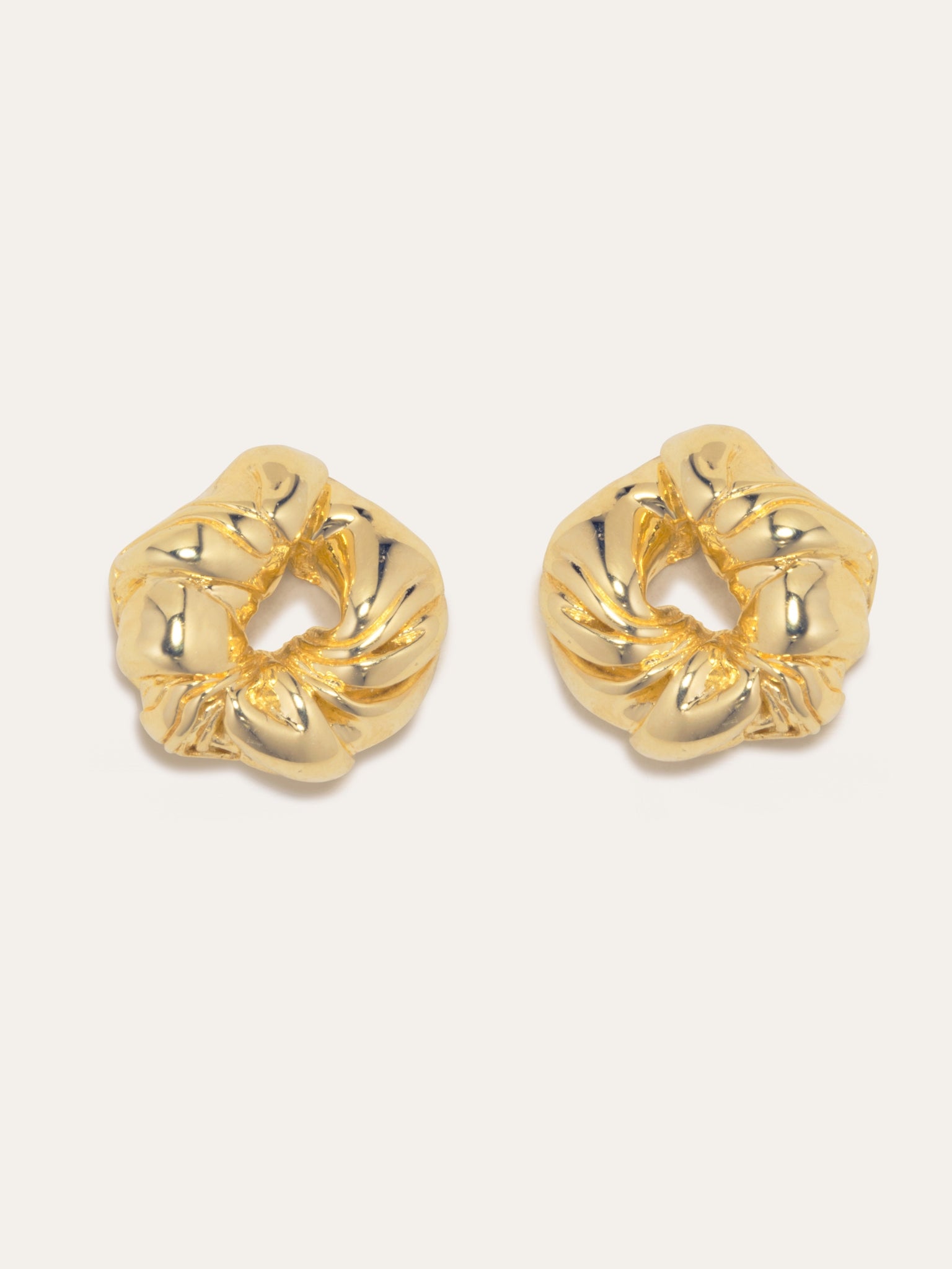 Gold plated circles