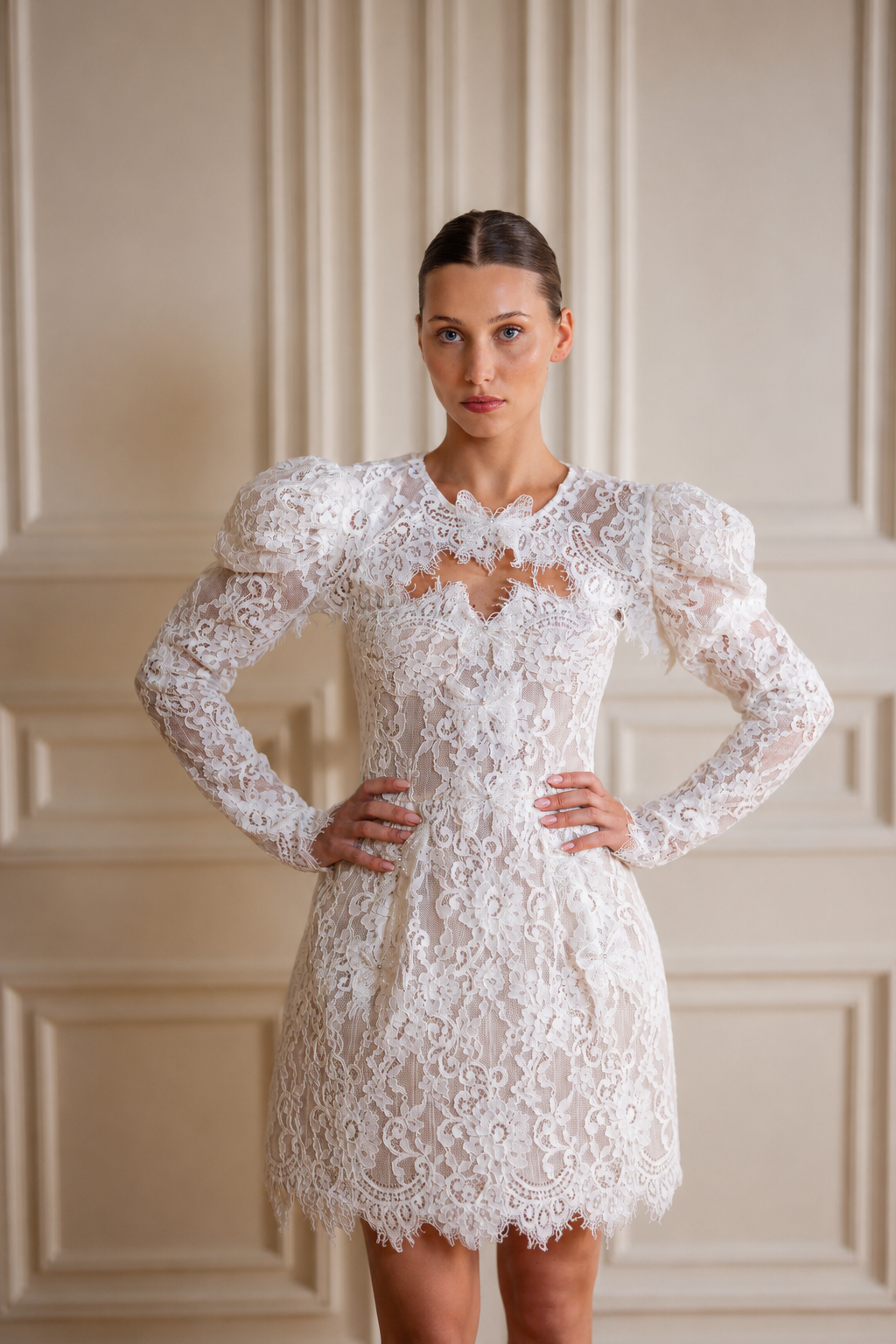 Colette Lace Mini Dress