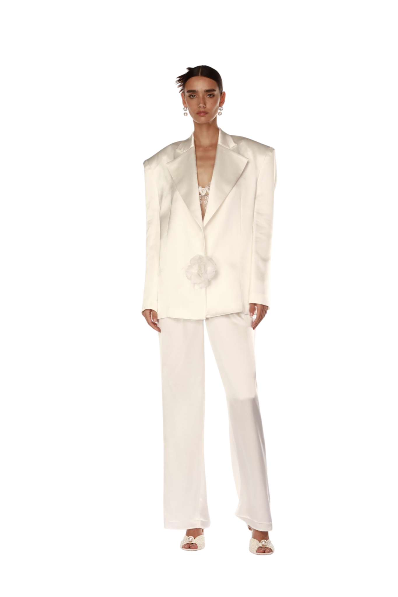 Cosette Blanc Blazer – Bronx & Banco