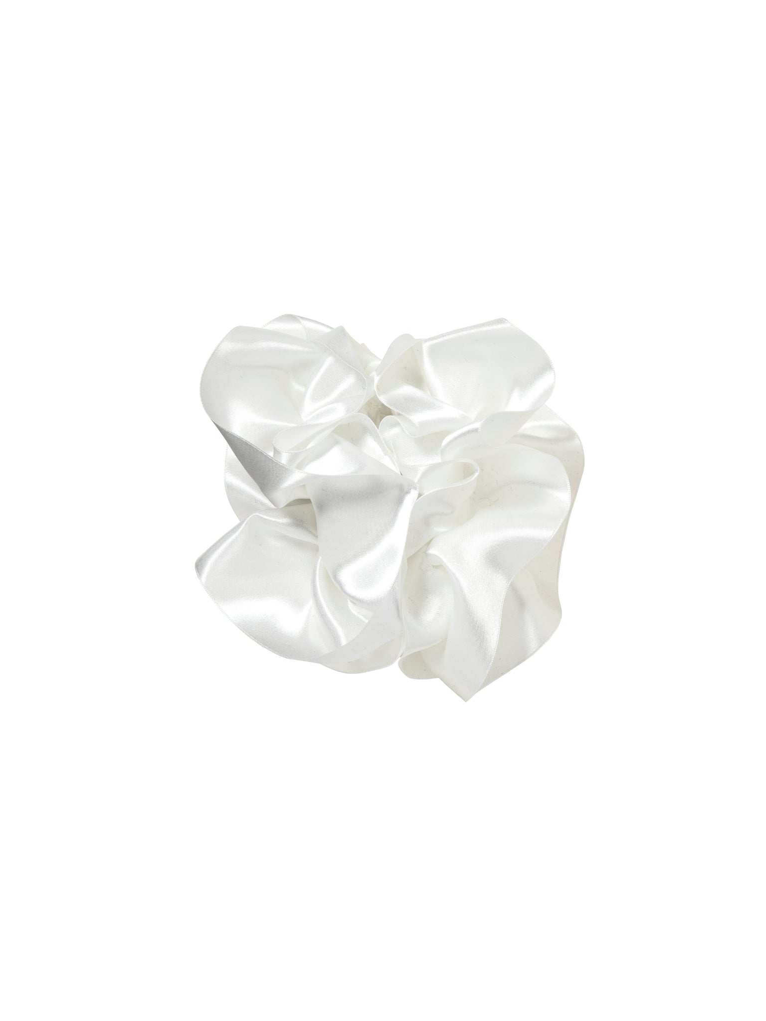 Satin Ruffle Jaw Clip