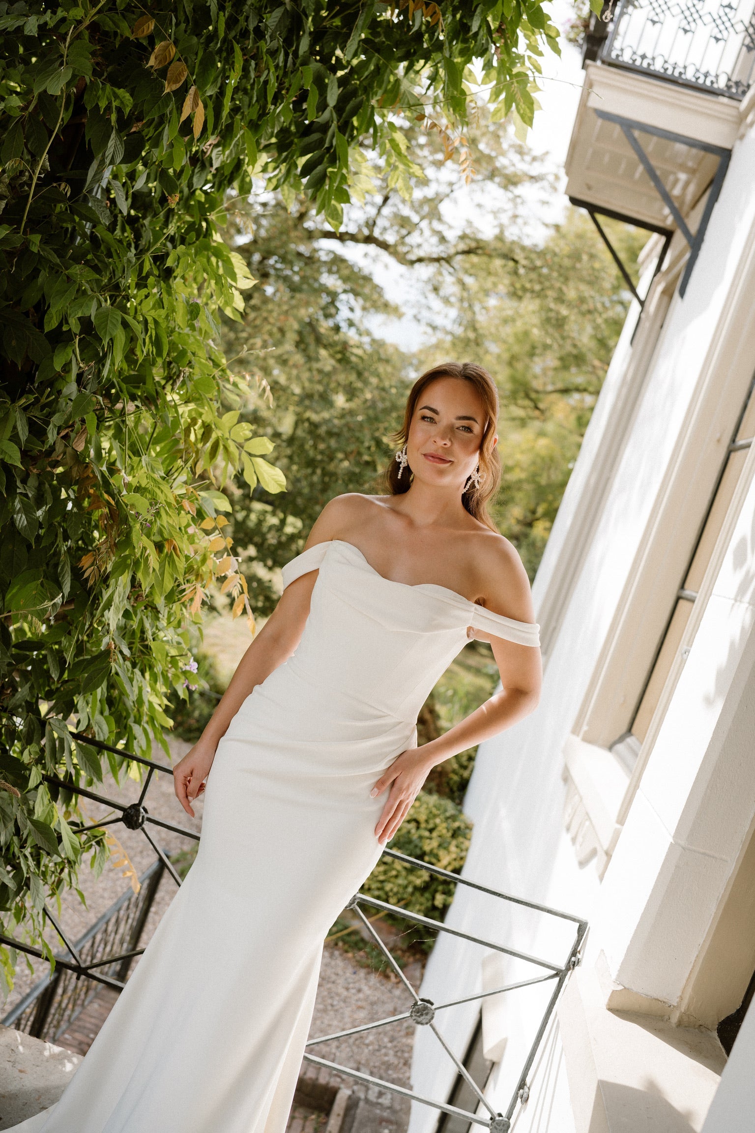 Juliet Atelier Evelyn trouwjurk achterkant
