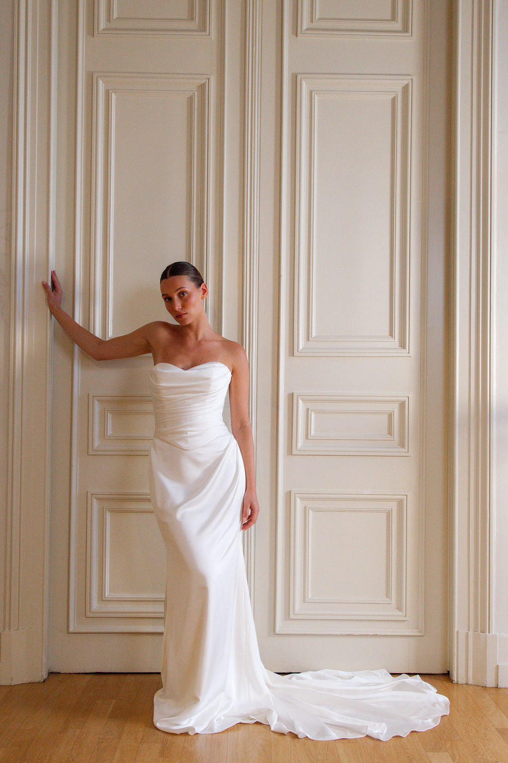 Juliet Atelier Romy trouwjurk achterkant