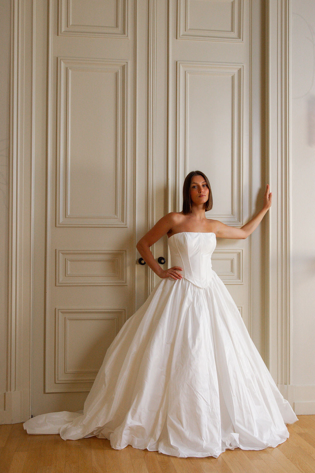 Juliet Atelier Ginny trouwjurk achterkant